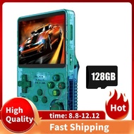K36S R36S Retro Game Console 128GB Linux System 3.5 Inch IPS Screen WIFI Portable Pocket Game Player