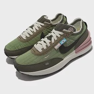 Nike 休閒鞋 Waffle One NN 軍綠 粉紅 拼接 毛料設計 女鞋 運動鞋 DO4661-331