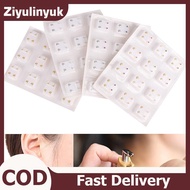 ziyulinyuk 24Pcs Medical Earrings Piercing Tool Ear Stud Surgical Steel Earrings Women EN