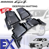 Mitsubishi Mirage G4 2016 to 2025 V2 EXCELLENT Deep Dish Matting Thailand Quality 2015 2016 2017 201