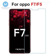 9h hardness protectvie phone film on the for oppo f7 glass screen protector tempered glass for oppo f5 glass transparent