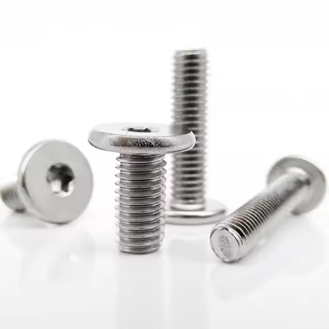 5/10/50X CM M1.6 M2 M2.5 M3 M4 M5 M6 M8 304 A2 Stainless Steel Torx Six-Lobe Ultra Thin Flat Wafer H