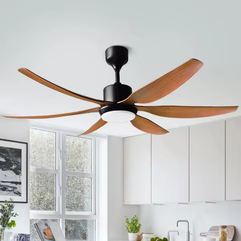 54/66 Inch Ceiling Fan Light Modern Minimalist Variable Frequency Ceiling Fan Light for Living Room