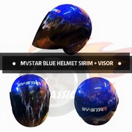 MVSTAR HELMET SIRIM + VISOR (6 COLORS)