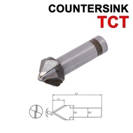 Countersink 16X60° TCT Mata Bor 16 mm Cutter Milling Chamfering 16mm