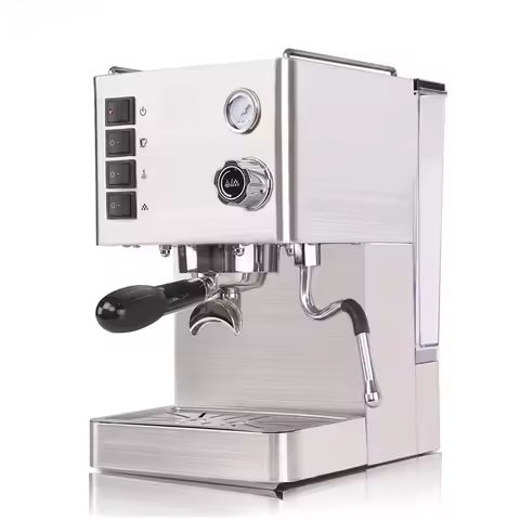 Semi-automatic Italian coffee machine, 15 bar, CB-888, stainless steel home espresso machine.