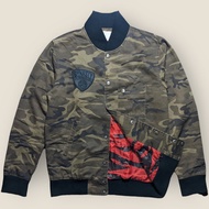 Bomber Nasty palm camo canvas