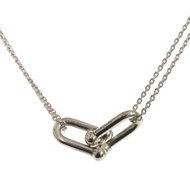 สินค้ามือสอง TIFFANY&Co. สร้อยคอ Tiffany HardWear Large Double Link รุ่นปัจจุบัน T&Co. สเตอร์ลิงเงิน