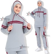 NEWEST GYM SPORTS HOODIE SET FOR Wanita GYM HOODIE SET GYM CLOTHES SET/
