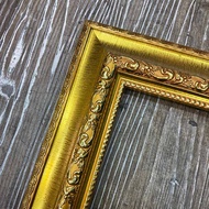 Classic Photo Frame With Glass 8x10 /8x12 /10x12 /11x14 /A4/A3 (Gold/White)