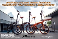 Hachiko HA-01 | HA-10 Shimano Aluminum 20-inch Foldable Bicycle | Official SG Hachiko Distributor | Local Stocks | In Stock - Delivery within 3 days
