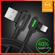 Ship From KL 100% Original Mcdodo 90 Degree Fast Charging iPhone / Micro Usb / Type-C Usb Cable for 