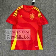 2025 2425 European Cup Spain Jersey Home And Away No. 19 Yamal No. 7 Morata Adult Football Uniform S