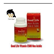 COD Vitamin C 500-Vit C 500 Good Life Non Acidic Aman Dilambung isi