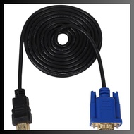 HDTV  Gold Male To VGA HD-15 Male 15Pin Adapter Cable 6FT 1.8M 1080P superstore1