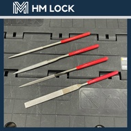 [NEW] ALLOY FILES 5mm X 180mm - INCLUDES: 3-LEAF FILES, ROUND FILES, TRIANGLE FILES, FLAT FILES - QU