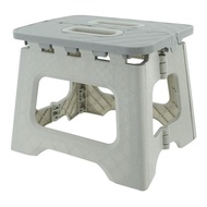 便攜手提小摺凳 銀色