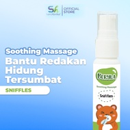 Beryla SOOTHING MASSAGE Sniffles Essential Oil Baby Minyak Telon Untuk Bayi 22ml