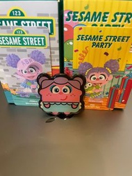 芝麻街 公仔 Sesame Street  Abby 艾比 模型 pop mart 泡泡瑪特 磁石