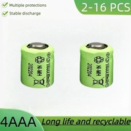 1.2V  80mAh Solar Night Light NiMH Battery 1/4AAA Remote Control Electric Toy NiMH Rechargeable Batt