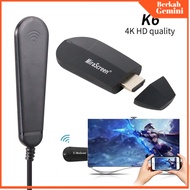 MiraScreen Mirroring AnyCast Miracast Airplay HDMI Dongle WiFi 4K - K6 - 3UMP01BK