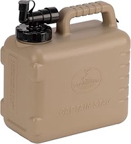 Captain Stag UE-2052 Bordi Poly Tank, Water Tank, Water Jug, Antibacterial Type, 1.3 gal (5 L), Fauc