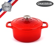 Chasseur Premium Iron Cast Pot 18cm Ruby #24260