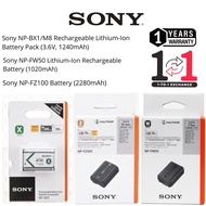 SONY NP-FZ100 BATTERY (2280MAH) SONY NP-FW50 BATTERY (1020MAH) SONY NP-BX1 BATTERY (1240MAH) SONY BA