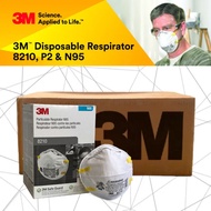 (READY STOCK) 3M 8210 N95 Particulate Disposable Respirator