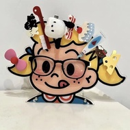 Haradaji Acrylic Hair Clip Storage Rack Cute Glasses Holder Household Multifunctional Display Deskto
