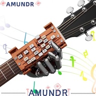 AMUNDR Guitar Teaching Presser, Guitar Learning Tools Guitar Practice Aid Acoustic Guitar Chord Pres
