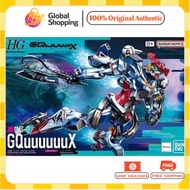 BANDAI HG 1/144 GQuuuuuuX Gundam Model Kits,Mainan,100% Authentic,高达夸克斯 GQUX 拼装模型 机动战士高达