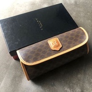 Celine 老花 vintage clutch 中古 手拿包