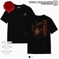 TSHIRT STARSET BAND DISTRO "SILOS" AD ASTRA ROCK MUSIC REGULAR COTTON 24S - CRUCIBLEOFLIFE