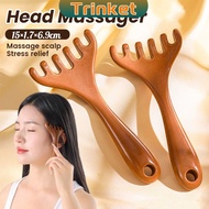 6-Claws Head Massager Meridian Dredging Head Scalp Massager Scraper Massage Comb Trinket