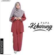 Preloved Papa Kebarung Como Crepe Rayyan Haya