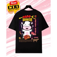 Sultankaos89 Adult Beef Steak Distro T-Shirt, Cash on Delivery - Unisex Short Sleeve Cow T-Shirt - U