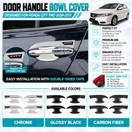 AMAZING HONDA CITY TMO 2009-2013 CAR DOOR HANDLE BOWL COVER PROTECTOR ACCESSORIES