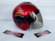 HELM YAMAHA MIO MERAH CLASIK ORIGINAL