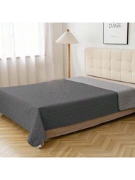 1入防水狗床毯,狗床套沙發套寵物毛毯​​,適用於小型、中型和大型寵物的家具床沙發,深灰色