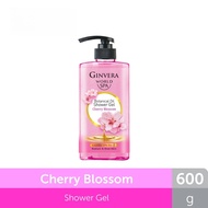 GINVERA World Spa Botanical Oil Shower Gel Cherry Blossom 600g - Radiant & Glow Skin