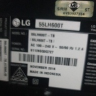 Parts Tv LG 55in 55LH600T
