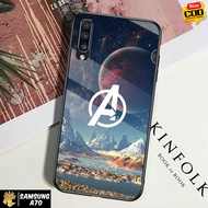 Case SAMSUNG A70 - Casing SAMSUNG A70 Terbaru 2021 AERO CASE [ AVG ] Silikon SAMSUNG A70 -  Case Hp 