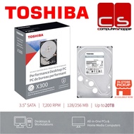 Toshiba X300 PC Performance Internal Hard Drive - 4TB/6TB/8TB/10TB/12TB/14TB/16TB/18TB/20TB