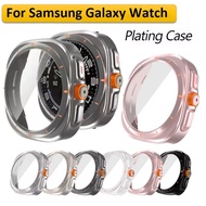Tempered Glass Case For Samsung Galaxy Watch 7 Case Galaxy Watch 7 Screen Protector Full Screen Cove