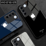 Softcase Glass Case Vivo V27E/V27 5G Latest [SK- 62] V27 5G Mobile Phone Case - V25E Mobile Phone Pr