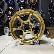 [1PC] New Sport Rim 4X4 18inch Type-C RS SSR 18X9.5JJ ET25 6H139.7 GOLD
