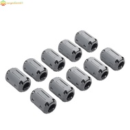 <Carpediem01> 10 Pack Ferrite Ring Core Grey Clip-On Ferrite Core Noise Suppressor Cable Clips