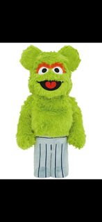 Bearbrick 1000% OSCAR THE GROUCH Costume Ver 芝麻街