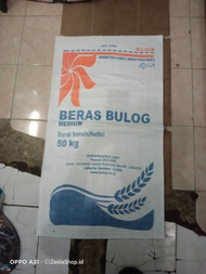 karung beras bulog 50 kg baru